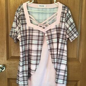 FlyCurvy Casual Shirt